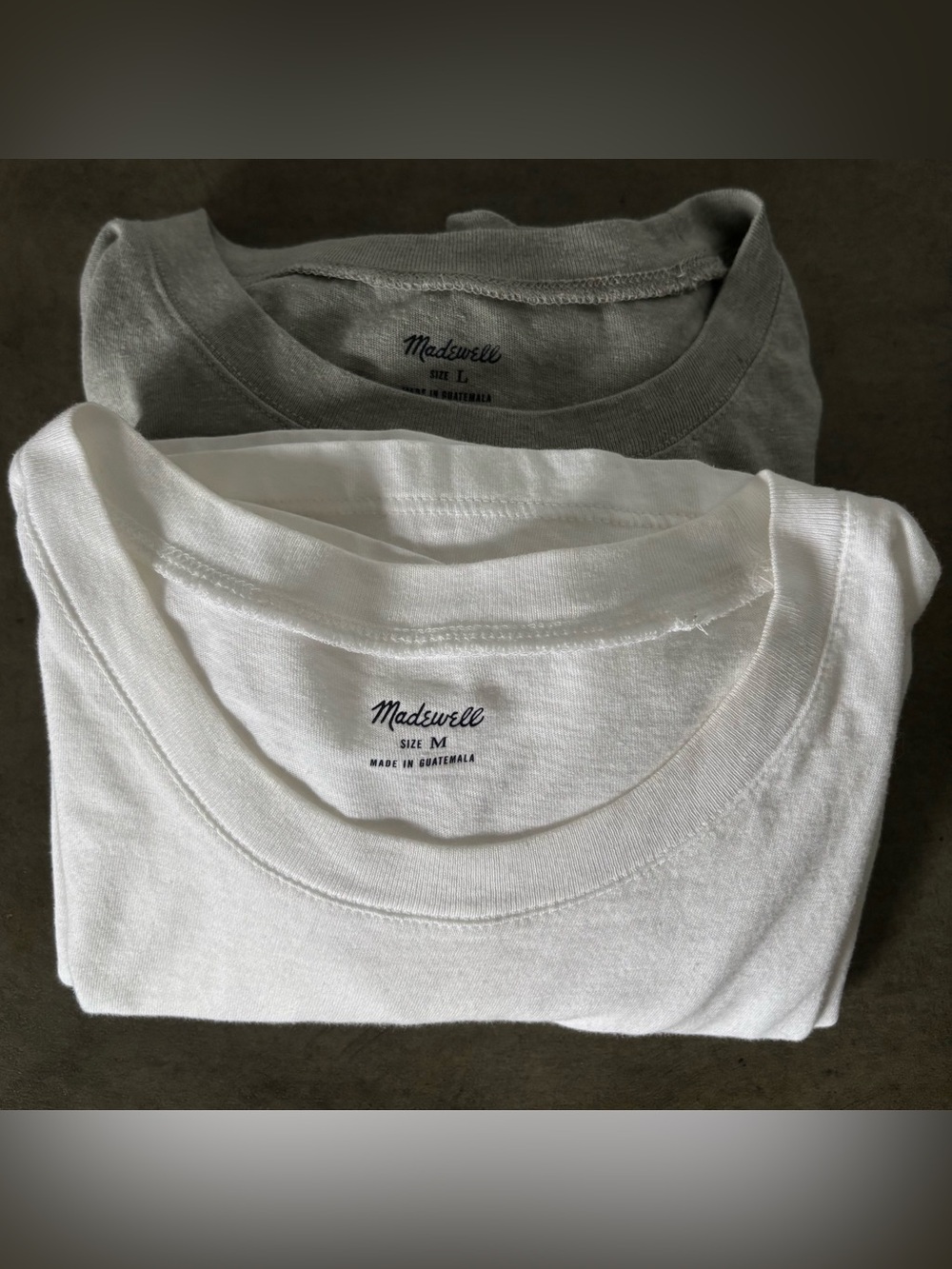 MADEWELL BASIC TEES